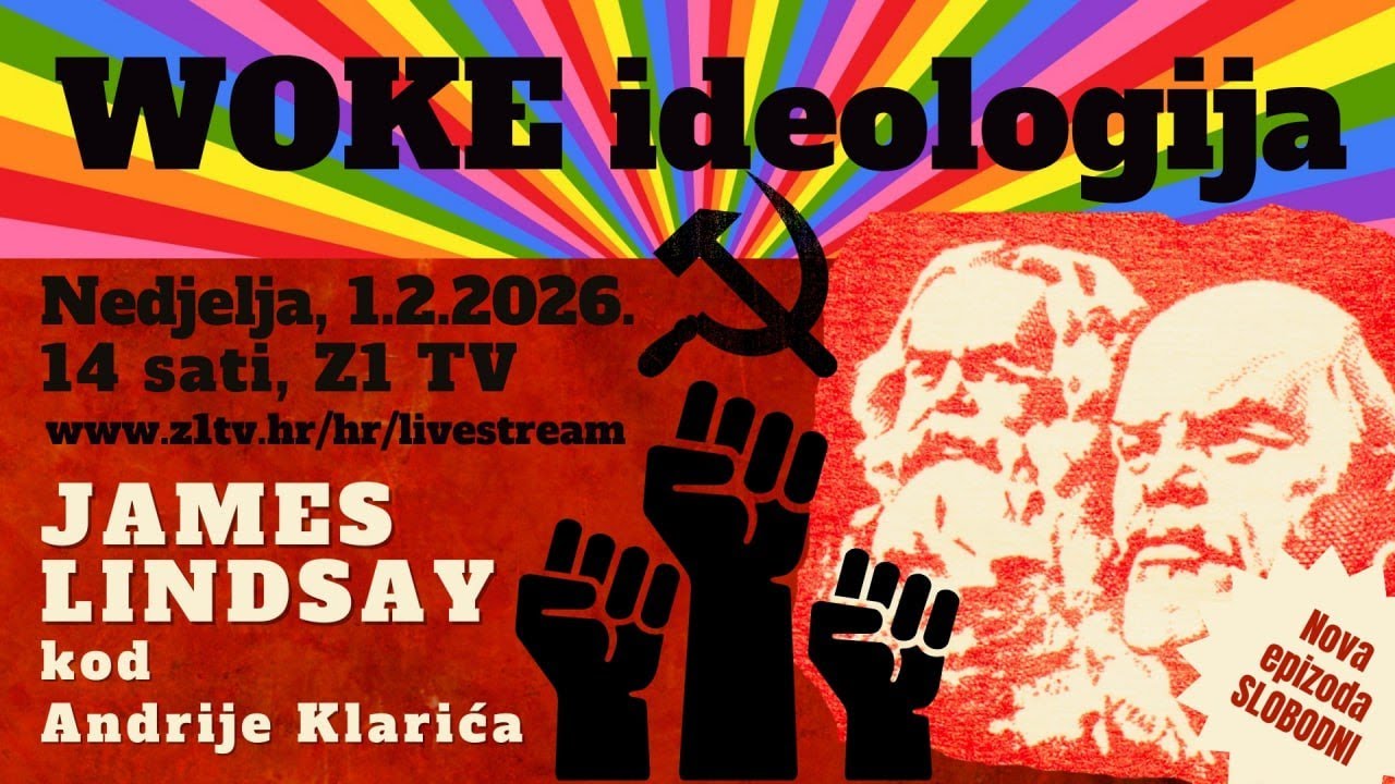 SLOBODNI podcast #138 James Lindsay WOKE ideologija je neomarksizam ovog doba
