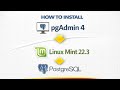 How To Install Pgadmin 4 On Linux Mint 22 3 And Connect POstgreSQL Step By Step Guide 2026 Update