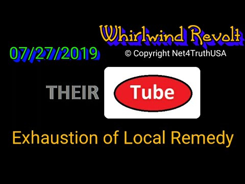 WWR – Their-Toob3 - exhaustion of local remedy