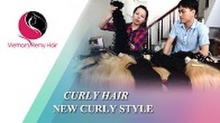 VIETNAM REMY HAIR| Vietnam Hair - New style CURLY Hair Extensions