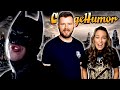 My girlfriend watches College Humor's Badman for the FIRST time (Batman Parody) || Part One
