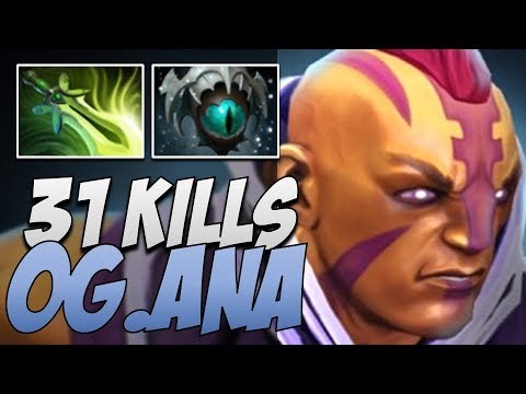 OG.Ana Anti-Mage - 31 KILLS | Dota Gameplay