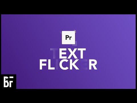 Text Fade Transition Premiere Pro