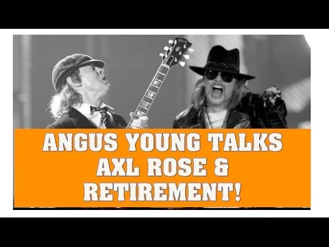 Angus Young AC/DC Rolling Stone Interview:  Talks Axl Rose & Retirement