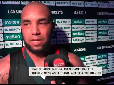 Liga Sudamericana: GUAROS CAMPEON