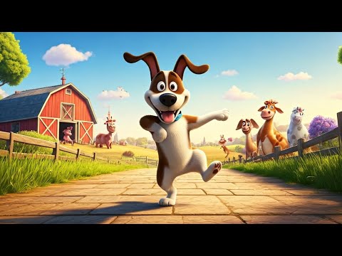 Bingo il Cane Curioso 🐕 Canzoni per bambini |  Musica della fattoria 