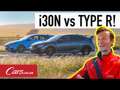 Drag Race! Honda Civic Type R vs Hyundai i30N