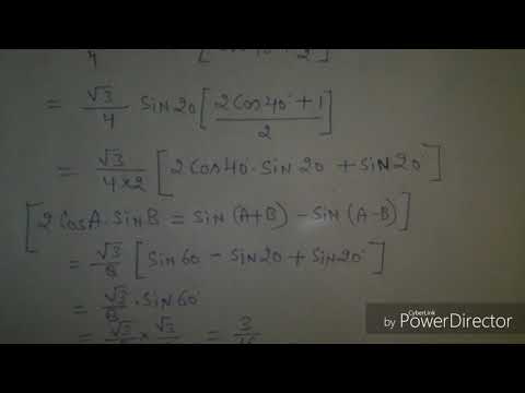 Sin 20. Sin 40. Sin 60. Sin 80