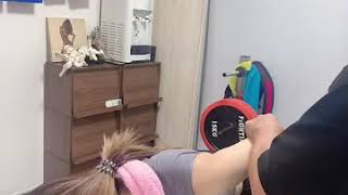 川村真洋さまの二の腕引き締めトレーニング@hu- ReVo