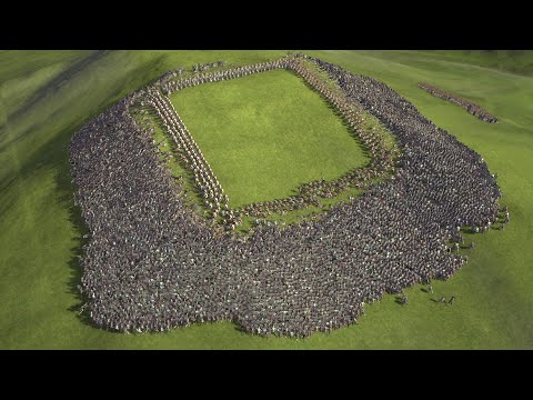 600 PHALANX SPARTANS vs 19200 WEAKEST UNITS - Total War ROME 2