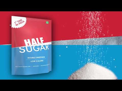 Half sugar double sweetness sweetener, packaging type: packe...