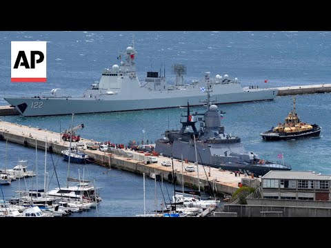 China, Russia and Iran warships arrive in Cape Town amid rising tensions