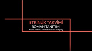 Etkinlik Takvimi - Küçük Prens