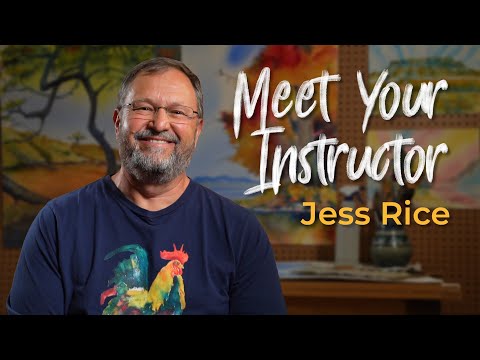 Meet Jess Rice, your new watercolour teacher!