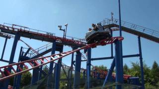 preview picture of video 'Sonic Spinnball  - Alton Towers - TPR UK Trip 2010'