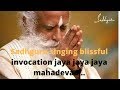 Sadhguru Singing Blissful Invocation Chant Jaya Jaya Jaya Mahadeva