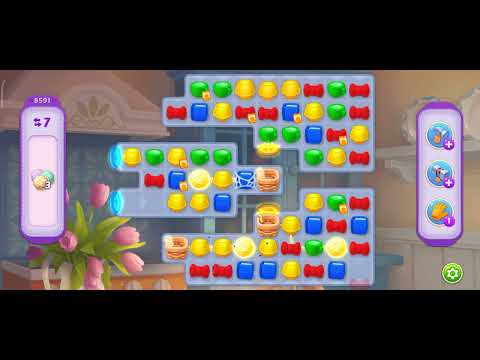 Homescapes level 8591 Hard level