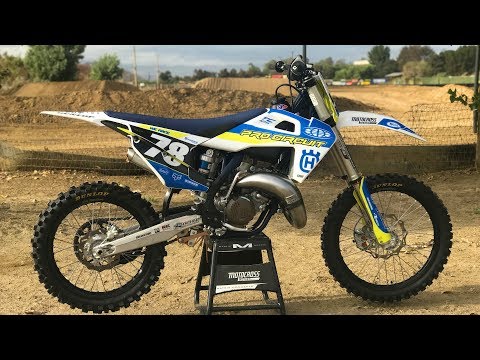 Project Pro Circuit Husqvarna TC125 2 Stroke - Motocross Action Magazine