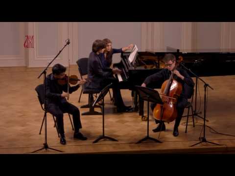 Мендельсон. Трио ре минор для фортепиано, скрипки и виолончели, op.49 1 часть.