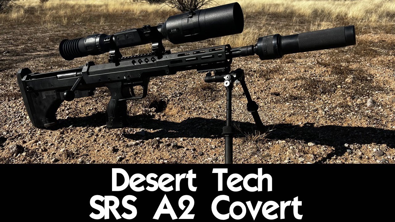 Desert Tech SRS A2 Covert - Bullpup Precision Bolt Action Rifle