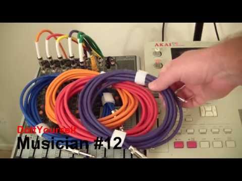 Do It Yourself Musician #12 - GLS Audio Color Patch Cable Review
