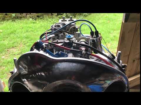 Brian's Panhard PL17 L1 Tigre engine - day three - warming up