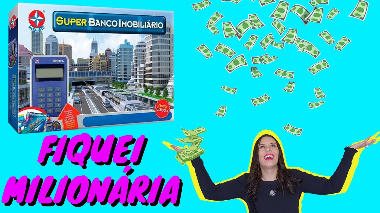 Watch Now COMO JOGAR SUPER BANCO IMOBILIÁRIO - Com máquina de cartão de crédito COMO JOGAR SUPER BANCO IMOBILIÁRIO - Com máquina de cartão de crédito