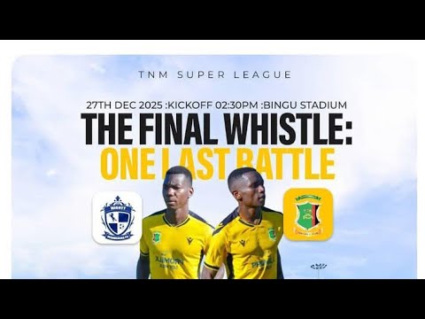 MIGHTY WANDERERS VS KAMUZU BARRACKS FC TNM SUPER LEAGUE LIVE UPDATE