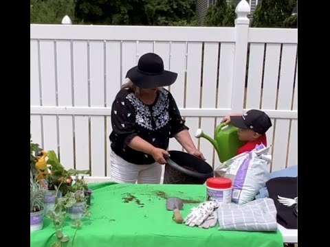 Deb & Elliot In the Garden