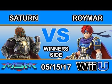 MSM 97 - Saturn (Ganondorf, Roy) Vs. Roymar (Roy) Winners Side - Smash Wii U
