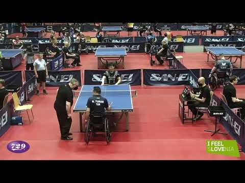 2022 Slovenia Open Men's Singles Class 4 TURAN Nesim TUR vs KIM Young-gun KOR 金永根VS土耳其2