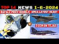Indian Defence Updates : Rafale Price Doubled,AMCA Layout Complete,3 CCM on Tejas,240 Su-30 Engines