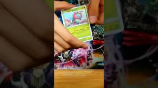 ポケモンカード開封2回目　　　無編集でカードパック裂空のカリスマを11パック開封
