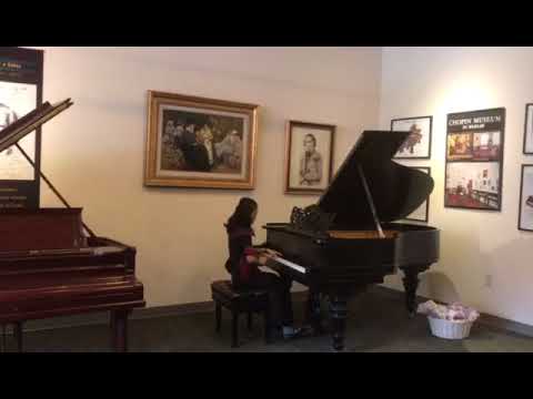 Chopin' Polonaise in G Minor played by Sophie Liu