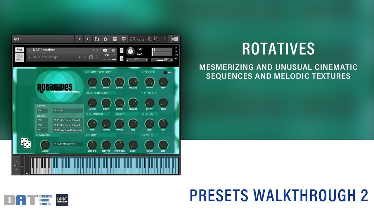 Rotatives // Cinematic Sample Library // Kontakt // Presets Walktrough 2