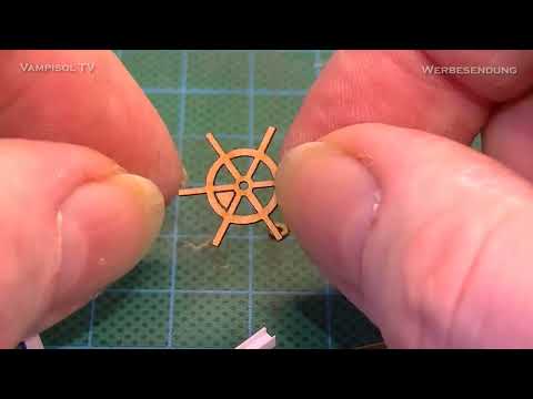 Der Zusammenbau des Vampisol Mühlwehr-Schützes