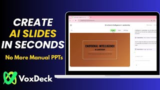 Is This the End of Manual PPT Creation?! I Tried VoxDeck for 7 Days…