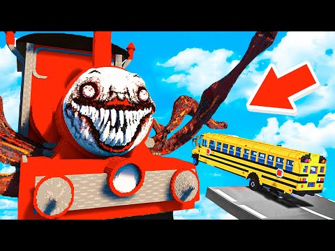 CARS Jump Over CHOO CHOO CHARLES (Teardown Mods)