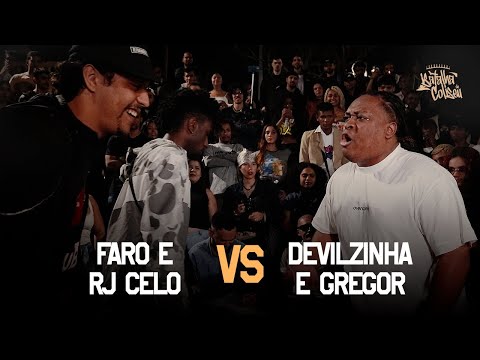 FARO E RJ CELO X DEVILZINHA E GREGOR - 1ª FASE - BATALHA DO COLISEU - EDIÇÃO DE DUPLAS #233