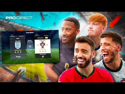 BRUNO FERNANDES & RÚBEN DIAS PLAY GIRTH N TURF?? 🇵🇹🤣 | EAFC24 ft. ANGRY GINGE & YUNG FILLY