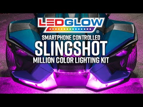 LEDGlow | Advanced Million Color Slingshot Lighting Kit with Smartphone Control