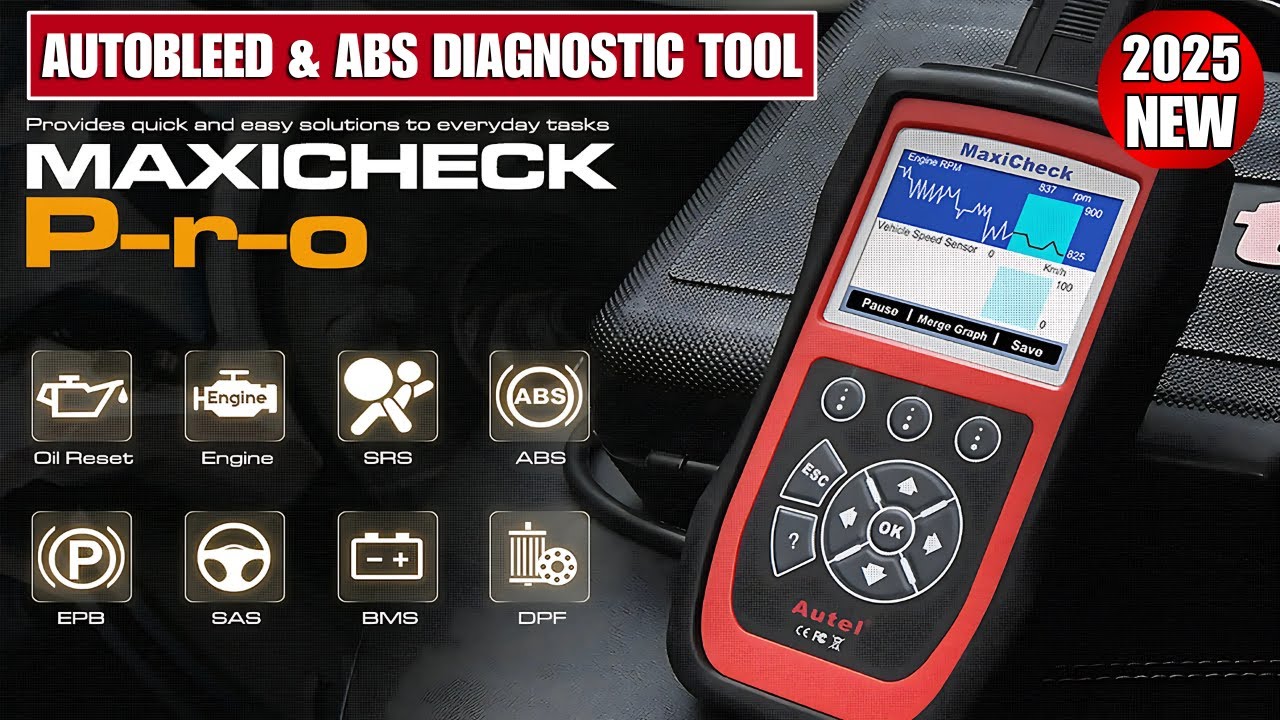 Autel MaxiCheck PRO Review | Best AutoBleed Scan Tool for ABS & Brakes!