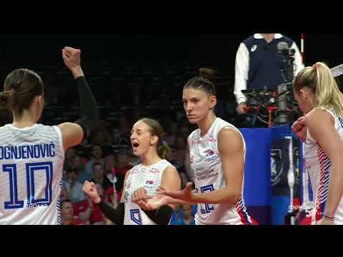 Odbojka (ž) - EP: Srbija - Holandija, prenos