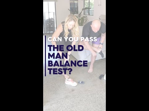 Can You Pass The Old Man Balance Test?