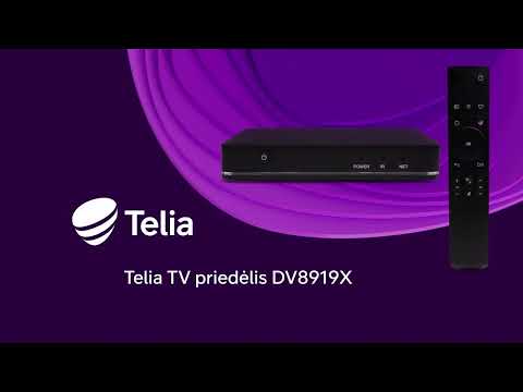 Telia Play aktyvavimas su DV8919X priedėliu