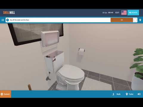 Toilet Troubleshooting 3D Simulation Video | Interplay Learning