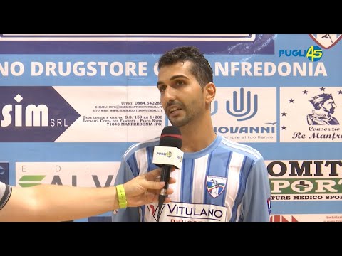 Vitulano Manfredonia-Città di Melilli 6-1 (interviste)