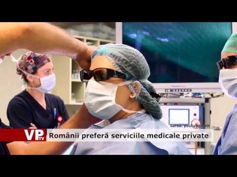 Românii preferă serviciile medicale private