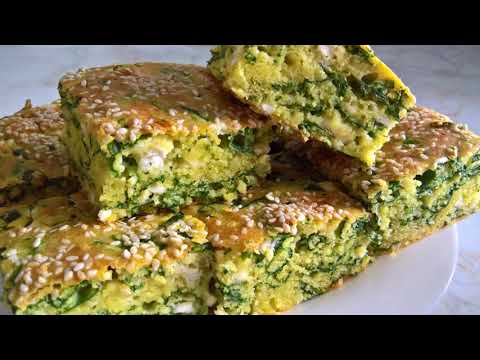 Izlivena spanać pita/Brzo,ukusno i zdravo