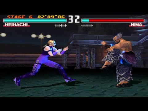 Tekken 3 Heihachi with Julia Moves Arcade
